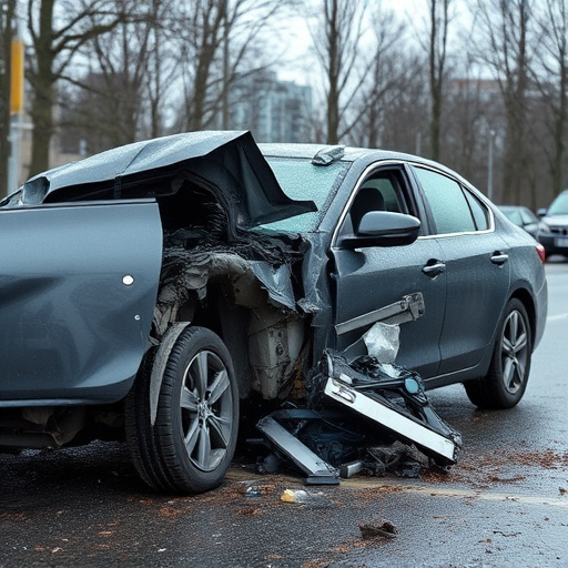 car crash damage