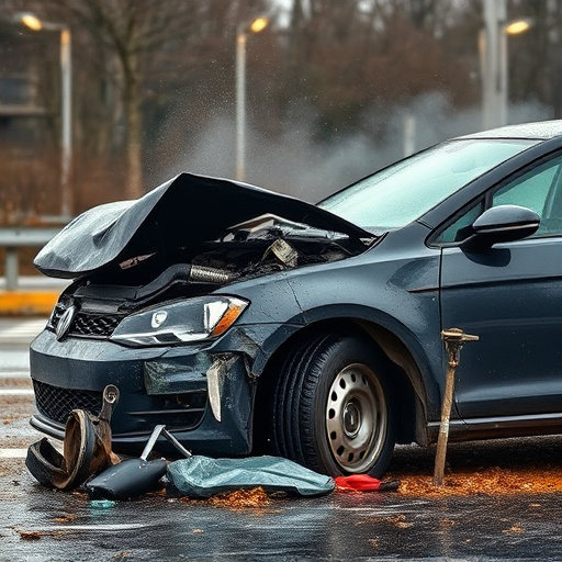 car crash damage