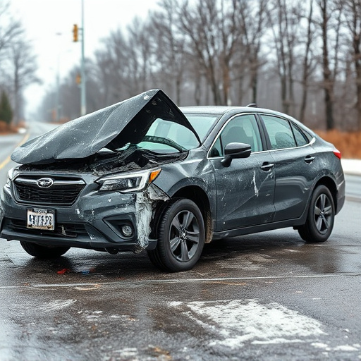 car crash damage