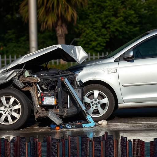 car crash damage