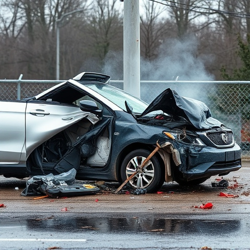 car crash damage