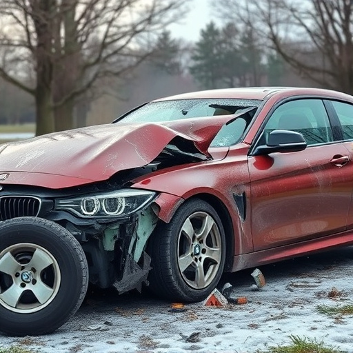 car crash damage