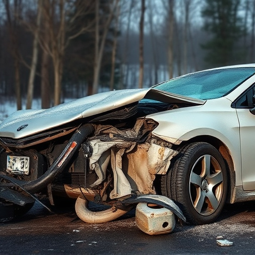 car crash damage