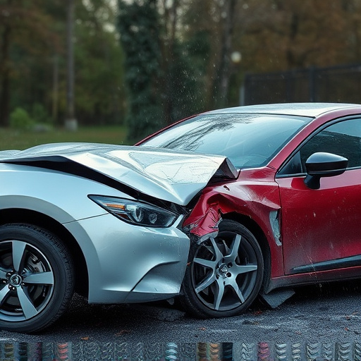 car crash damage