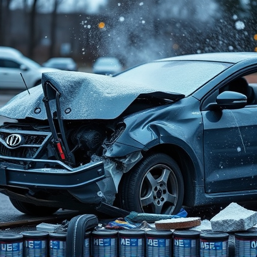 car crash damage