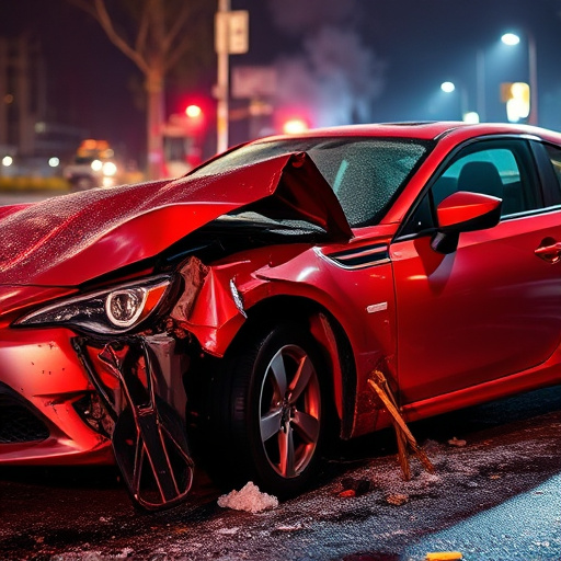 car crash damage