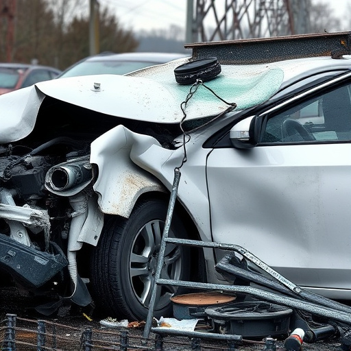car crash damage