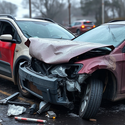 car crash damage