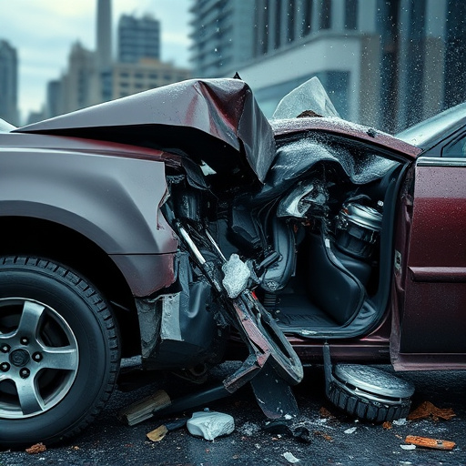 car crash damage