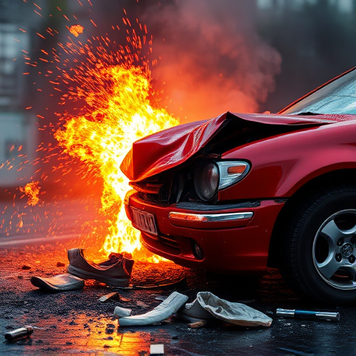 car crash damage