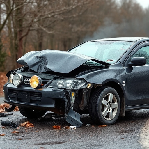 car crash damage