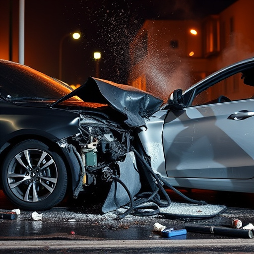 car crash damage