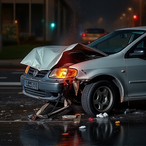 car crash damage