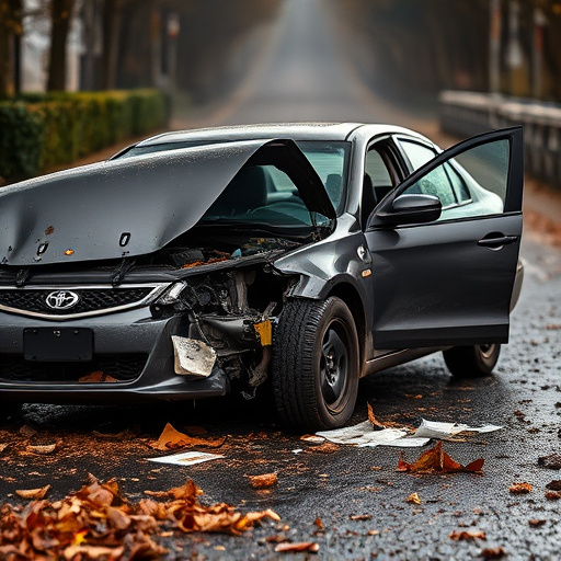 car crash damage