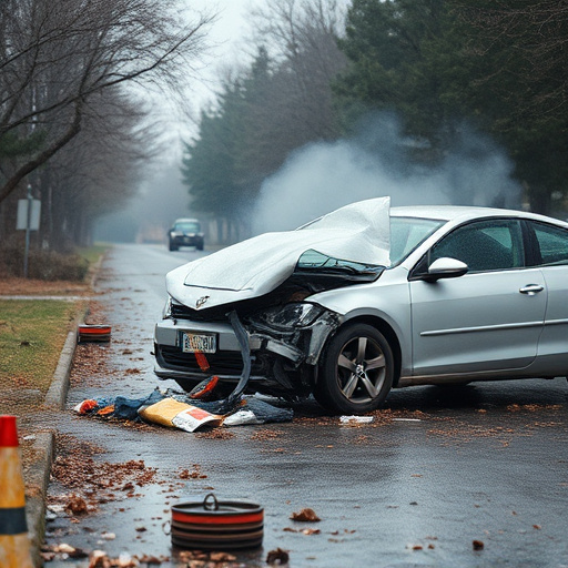 car crash damage