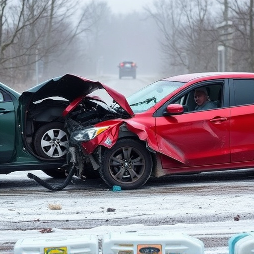 car crash damage