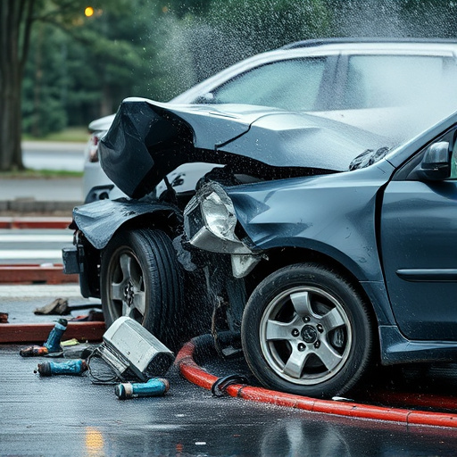 car crash damage