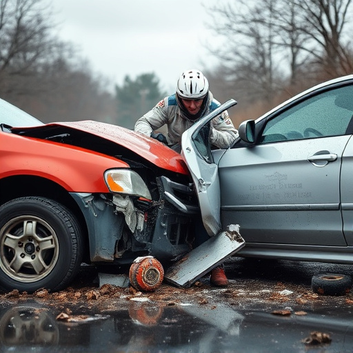 car crash damage