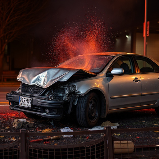 car crash damage