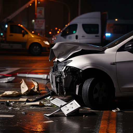 car crash damage