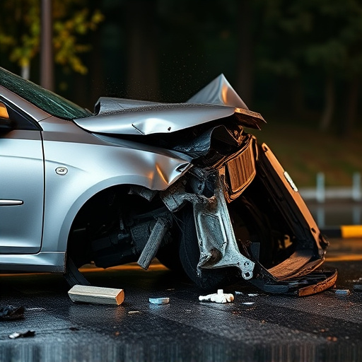 car crash damage