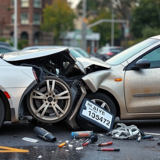 car crash damage