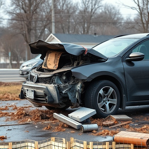 car crash damage