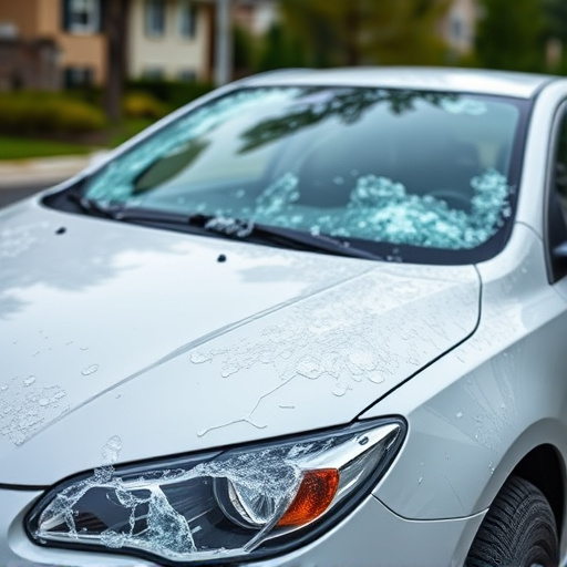 car hail damage repair
