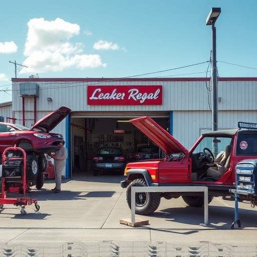 vehicle repair shop