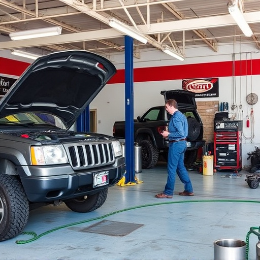 vehicle repair shop