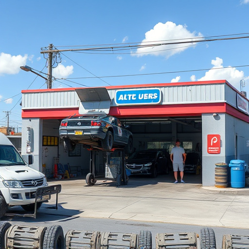 vehicle repair shop