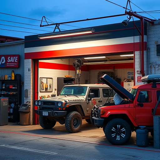 vehicle repair shop