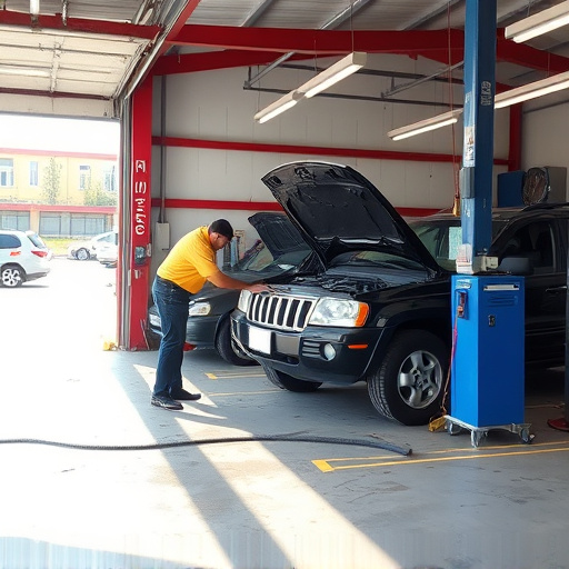 vehicle repair shop