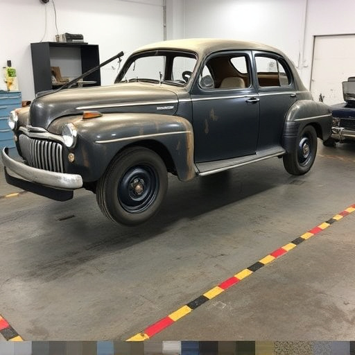 vehicle restoration process