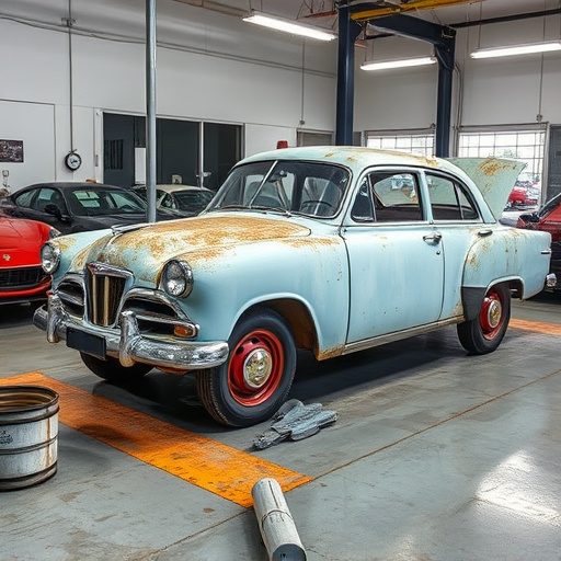 vehicle restoration process