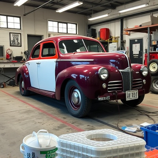 vehicle restoration process