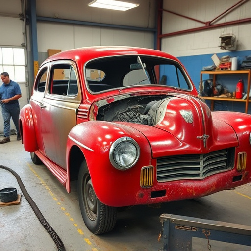 vehicle restoration process