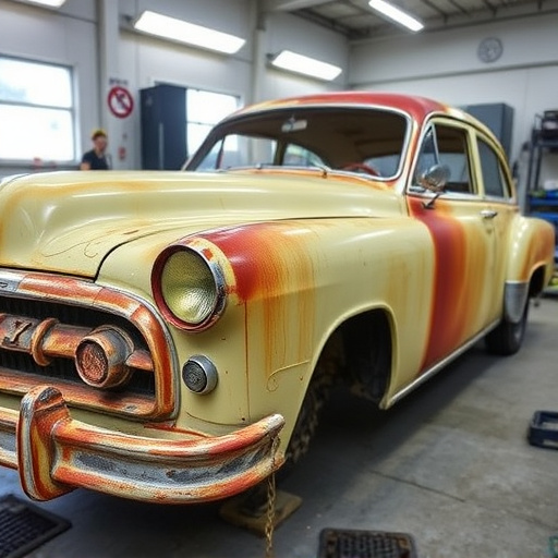 vehicle restoration process