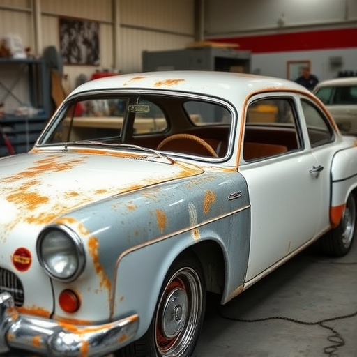 vehicle restoration process