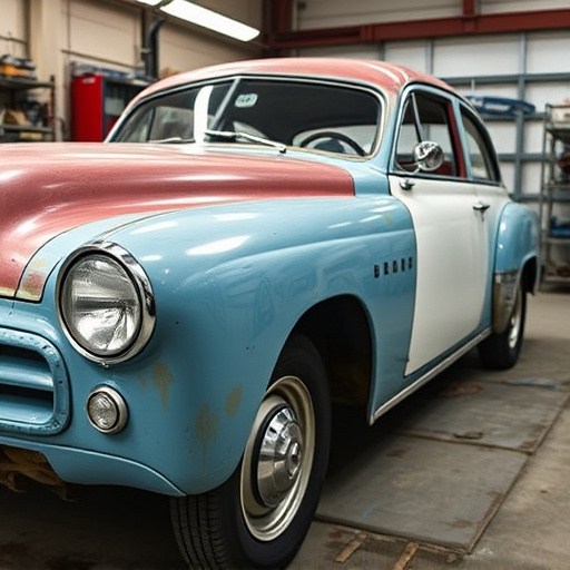 vehicle restoration process