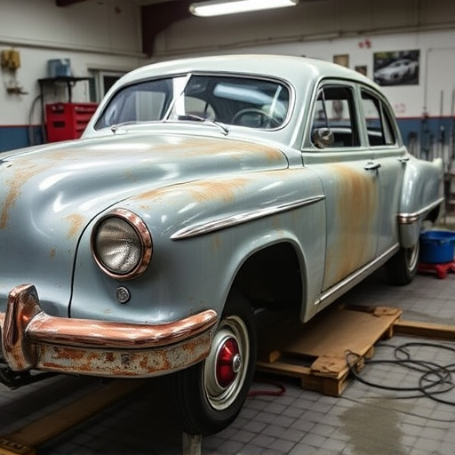 vehicle restoration process