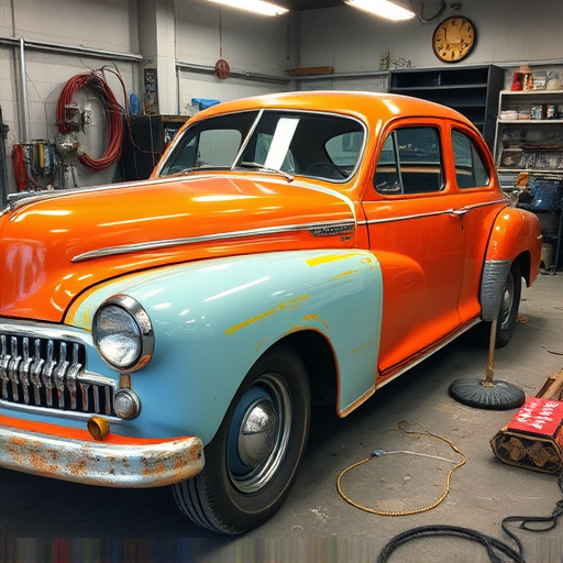 vehicle restoration process
