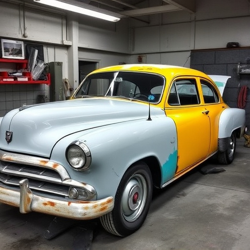 vehicle restoration process