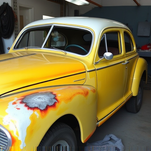 vehicle restoration process