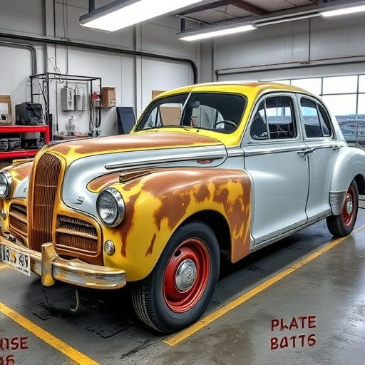 vehicle restoration process