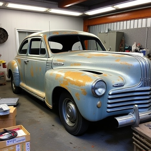 vehicle restoration process