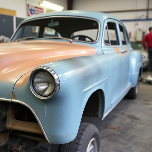 vehicle restoration process