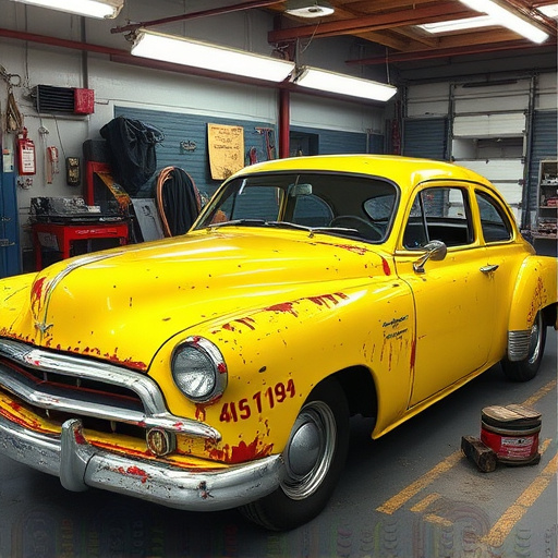 vehicle restoration process