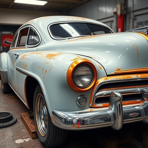 vehicle restoration process
