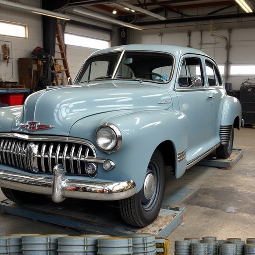 vehicle restoration process